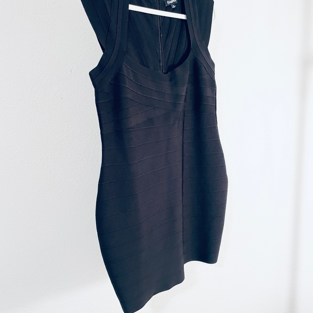 Bebe Black Bandage Dress XL